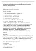 RBT EXAM PRACTICE &vert; STUDY GUIDE &vert; TESTBANK &vert; PRACTICE QUESTIONS &&NewLine;ANSWERS &vert; EXAM PREPARATION &vert; CERTIFICATION EXAM &vert; LATEST UPDATE&NewLine;2026&sol;2027 &vert; ADVANCED REVIEW
