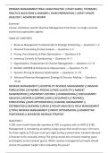 REVENUE MANAGEMENT EXAM PRACTICE &vert; STUDY GUIDE &vert; TESTBANK &vert;&NewLine;PRACTICE QUESTIONS & ANSWERS &vert; EXAM PREPARATION &vert; ADVANCED REVIEW &vert;&NewLine;COMPREHENSIVE PRACTICE EXAM &vert; LATEST UPDATE 2026&sol;2027