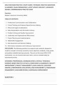 WGU D169 EXAM PRACTICE &vert; STUDY GUIDE &vert; TESTBANK &vert; PRACTICE QUESTIONS&NewLine;& ANSWERS &vert; EXAM PREPARATION &vert; LATEST UPDATE 2026&sol;2027 &vert; ADVANCED&NewLine;REVIEW &vert; COMPREHENSIVE PRACTICE EXAM