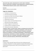 WGU D169 FINAL EXAM &vert; EXAM PRACTICE &vert; STUDY GUIDE &vert; TESTBANK &vert;&NewLine;PRACTICE QUESTIONS & ANSWERS &vert; EXAM PREPARATION &vert; ADVANCED REVIEW &vert;&NewLine;COMPREHENSIVE PRACTICE EXAM &vert; LATEST UPDATE 2026&sol;2027