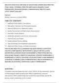 WGU D514 ANALYTICAL METHODS OF HEALTHCARE LEADERS EXAM PRACTICE &vert;&NewLine;STUDY GUIDE &vert; TESTBANK &vert; PRACTICE QUESTIONS & ANSWERS &vert; EXAM&NewLine;PREPARATION &vert; ADVANCED REVIEW &vert; COMPREHENSIVE PRACTICE EXAM &vert;&NewLine;LATEST UPDATE 2026&sol;2027