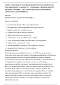 FLORIDA ASSOCIATION OF CODE ENFORCEMENT LEVEL 1 FUNDAMENTALS OF&NewLine;CODE ENFORCEMENT EXAM PRACTICE &vert; STUDY GUIDE &vert; TESTBANK &vert; PRACTICE&NewLine;QUESTIONS & ANSWERS &vert; LATEST UPDATE 2026&sol;2027 &vert; COMPREHENSIVE&NewLine;CERTIFICATION EXAM PREPARATION