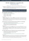 NUR 2502 EXAM 1 ACTUAL 2026&sol;2027 &vert; Multidimensional Care III &sol; MDC 3 - Rasmussen &vert; Complete Q&A with Rationales &vert; Pass Guaranteed - A&plus; Graded&NewLine;&NewLine;