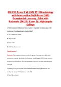 SCI 251 Exam 3 V2 &vert; SCI 251 Microbiology &NewLine;with Intervention Skill-Based &lpar;ISB&rpar; &NewLine;Experiential Learning &vert; Q&A with &NewLine;Rationale &lpar;SCI251 Exam 3&rpar; &vert; Nightingale &NewLine;College 