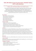 NRG 200 Pharmacology for Human Caring Nursing Final And Midterm Exam 2026 Package Deal