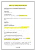 ATLS POST TEST GUARANTEED PASS&excl;&excl;