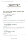 NUR 2502 FINAL EXAM 2026&sol;2027 &vert; Multidimensional Care III &lpar;MDC 3&rpar; &vert; Rasmussen Verified Q&A &vert; Pass Guaranteed - A&plus; Graded&NewLine;&NewLine;