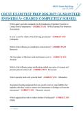 CRCST EXAM TEST PREP 2026-2027&vert; GUARANTEED ANSWERS&vert; A&plus; GRADED&vert; COMPLETELY SOLVED&period;