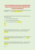 LP-Gas Texas Bobtail Exam Study Guide Latest 2026 Updated &NewLine;Questions and Verified 100&percnt; Solutions &lpar;2026&sol;2027&rpar; Grade&colon; &NewLine;A&plus;&vert;Status&colon; Guaranteed Pass