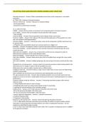 CSD 309-FINAL EXAM QUESTIONS WITH VERIFIED ANSWERS LATEST UPDATE 2026