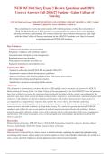 NUR 265 Med Surg Exam 3 Review Questions and 100&percnt;&NewLine;Correct Answers Fall 2026&sol;27 Update - Galen College of&NewLine;Nursing&NewLine;
