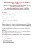 NUR 272 Midterm Exam Prep Document &vert; 2026&sol;2027 Edition&NewLine;&vert; 200 Verified Questions