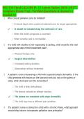 NSG 434 Final GALA RN Pt&period; 1 &vert; Latest Update 2026&ndash;2027 &vert; &NewLine;Complete Exam Prep &vert; Verified Questions & Answers &vert; &NewLine;Graded A&plus;