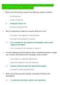 NSG-434 Final Exam Questions With Accurate Answers &NewLine;100&percnt; Guarantee Pass 2026&sol;2027