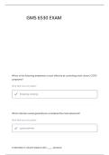 GMS 6530 FINAL EXAM 