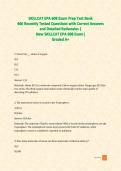 SKILLCAT EPA 608 Exam Prep Test Bank&NewLine;460 Recently Tested Questions with Correct Answers and Detailed Rationales &vert;&NewLine;New SKILLCAT EPA 608 Exam&vert;&NewLine;Graded A&plus;  &NewLine;