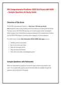 RN Comprehensive Predictor 2026 Exit Exam with NGN &NewLine;&ndash; Sample Questions & Study Guide