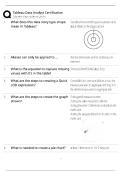 Tableau Data Analyst Certification Study Guide &vert; Score 100&percnt; &vert; 2025-2026 Update&NewLine;&NewLine;