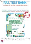Test Bank for Calculation of Drug Dosages&colon; A Work Text 12th Edition &vert; Sheila J&period; Ogden & Linda Fluharty &vert; Verified MCQs &vert; Chapters 1&ndash;19