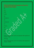 BSN 215 HESI Prep Exam questions and answers&NewLine;Graded A&plus; latest update&NewLine;PO&NewLine;Oral&NewLine;SUPP&NewLine;rectally&NewLine;SQ&NewLine;Subcutaneous&NewLine;IM&NewLine;Intramuscu
