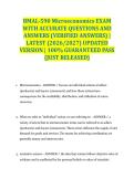 BMAL-590 Microeconomics EXAM WITH ACCURATE QUESTIONS AND ANSWERS &lpar;VERIFIED ANSWERS&rpar; &vert; LATEST &lpar;2026&sol;2027&rpar; UPDATED VERSION &vert; 100&percnt; GUARANTEED PASS &lbrace;JUST RELEASED&rcub;