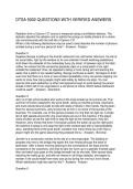 DTSA 5002 QUESTIONS WITH VERIFIED ANSWERS
