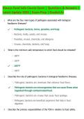 Always Food Safe Course Exam Questions & Answers 2026 &vert; Latest Study Guide &vert; Complete Food Safety Certification Exam Prep