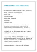 NURS 5461 Final Exam with answers