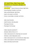 ATI Swift River Med Surg Exam Questions & Answers &lpar;Grade A&plus;&rpar;&period;docx&NewLine;&NewLine;