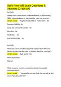 Swift River ATI Exam Questions & Answers &lpar;Grade A&plus;&rpar;&period;docx&NewLine;&NewLine;