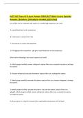 NATE A&sol;C Exam &num;1 &lpar;Latest Update 2026&vert;2027&rpar; With Correct Detailed&NewLine;Answers &vert;Solutions &vert;Already A&plus; Graded &lpar;100&percnt; Pass&rpar;