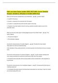 Nate core exam &lpar;Latest Update 2026&vert;2027&rpar; With Correct Detailed&NewLine;Answers &vert;Solutions &vert;Already A&plus; Graded &lpar;100&percnt; Pass&rpar;