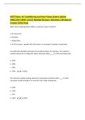 NATE Exam&colon; Air Conditioning and Heat Pumps &lpar;Latest Update&NewLine;2026&vert;2027&rpar; With Correct Detailed Answers &vert;Solutions &vert;Already A&plus;&NewLine;Graded &lpar;100&percnt; Pass&rpar;&NewLine;