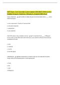 NATE Exam&colon; Core Essentials &lpar;Latest Update 2026&vert;2027&rpar; With Correct&NewLine;Detailed Answers &vert;Solutions &vert;Already A&plus; Graded &lpar;100&percnt; Pass&rpar;&NewLine;