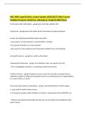 NBC-HWC Exam Prep - Made Easy Practice Lab &lpar;Latest Update&NewLine;2026&vert;2027&rpar; With Correct Detailed Answers &vert;Solutions &vert;Already A&plus;&NewLine;Graded &lpar;100&percnt; Pass&rpar;