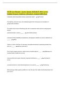 NCCER Core Module 1 &lpar;Latest Update 2026&vert;2027&rpar; With Correct&NewLine;Detailed Answers &vert;Solutions &vert;Already A&plus; Graded &lpar;100&percnt; Pass&rpar;