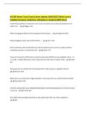 NCCER Power Tools Exam &lpar;Latest Update 2026&vert;2027&rpar; With Correct&NewLine;Detailed Answers &vert;Solutions &vert;Already A&plus; Graded &lpar;100&percnt; Pass&rpar;