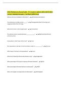 NHA Phlebotomy Study Guide - Pt 1 &lpar;Latest Update 2026&vert;2027&rpar; With&NewLine;Correct Detailed Answers &vert; Verified &lpar;100&percnt; Pass&rpar;