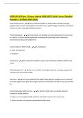 NUR 426 CH Exam 1 &lpar;Latest Update 2026&vert;2027&rpar; With Correct Detailed&NewLine;Answers &vert; Verified &lpar;100&percnt; Pass&rpar;