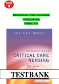 Test Bank for Introduction to Critical Care Nursing 8th Edition by Mary Lou Sole&NewLine;