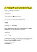 Perry Real Estate College Final Exam &lpar;Latest Update 2026&vert;2027&rpar; With&NewLine;Correct Detailed Answers &vert;Solutions &vert;Already A&plus; Graded &lpar;100&percnt; Pass&rpar;