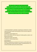 ALABAMA SCHOOL PSYCHOLOGIST CERTIFICATION LATEST UPDATED 2026-2027 ACTUAL FINAL EXAM WITH WELL ELLABORATED 100 PRACTICE QUESTIONS AND CERTIFIED ANSWERS WITH RATIONALES PLUS ANSWER KEY GUARANTEED PASS JUST RELEASED&excl;&excl;&excl;