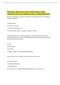 Phlebotomy NHA practice exam questions&excl; &lpar;Latest Update&NewLine;2026&vert;2027&rpar; With Correct Detailed Answers &vert; Verified &lpar;100&percnt; Pass&rpar;