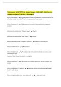 Phlebotomy NHA&sol;CPT NHA &lpar;Latest Update 2026&vert;2027&rpar; With Correct&NewLine;Detailed Answers &vert; Verified &lpar;100&percnt; Pass&rpar;&NewLine;