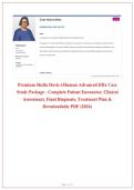 Premium Sheila Davis i-Human Advanced DDx Case&NewLine;Study Package - Complete Patient Encounter&comma; Clinical&NewLine;Assessment&comma; Final Diagnosis&comma; Treatment Plan &&NewLine;Downloadable PDF &lpar;2026&rpar;