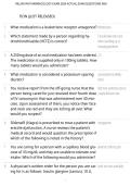 RN Pharmacology A Relias Exam Questions and answers with verified Answers &lpar;Latest Update 2026&rpar; UPDATE&excl;&excl;&NewLine;