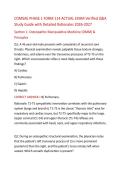 COMSAE Phase 1 Form 114 Exam Q&A&colon; Verified Study Guide with Rationales 2026-2027&NewLine;&NewLine;