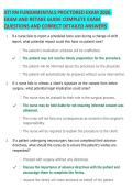 ATI RN Fundamentals Proctored Exam & Retake Guide Questions & Answers 2026 &vert; Latest Study Guide &vert; Complete Nursing Exam Prep