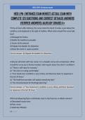 HESI LPN ENTRANCE EXAM NEWEST 2026 ACTUAL EXAM WITH COMPLETE 120 QUESTIONS AND CORRECT DETAILED ANSWERS &lpar;VERIFIED ANSWERS&rpar; &vert;ALREADY GRADED A&plus;