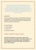 ATI PN MEDICAL-SURGICAL PROCTORED EXAM 2026 PRACTICE QUESTIONS AND CURRENT STUDY GUIDE ACCURATE EXAM COMPLETE REAL QUESTIONS AND CORRECT VERIFIED ANSWERS WITH DETAILED RATIONALES &lpar;RELIABLE ANSWERS&rpar; NEWEST UPDATED VERSION 2026 EDITION &vert;GUARANTEED SUCCESS A